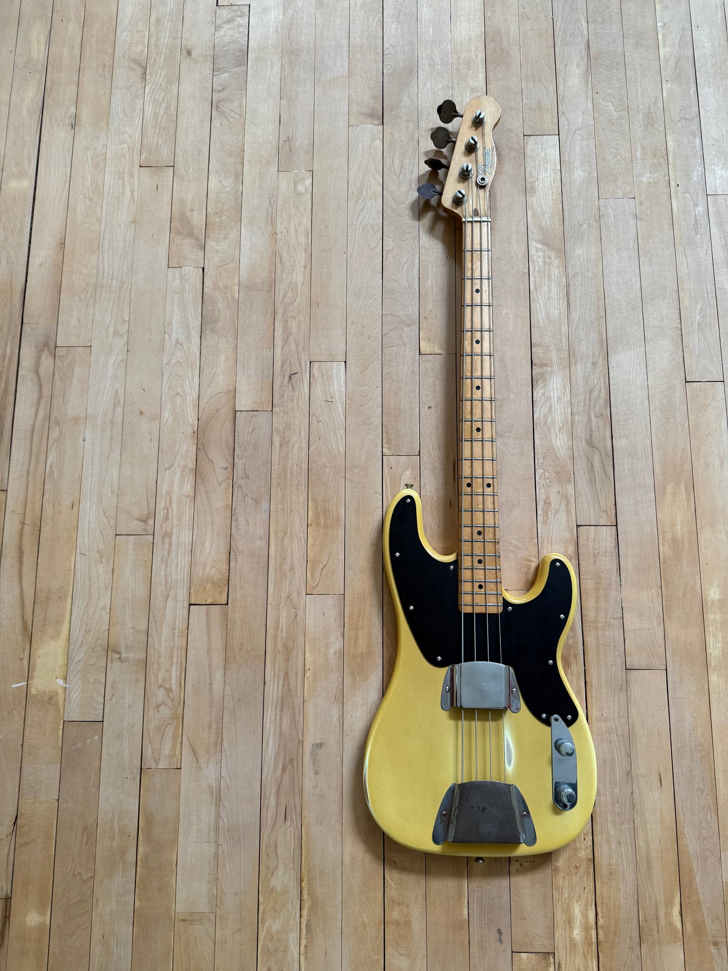 1969 Fender Telecaster Bass Guitar Blonde / Butterscotch Refinish - Vintage Bass Room
