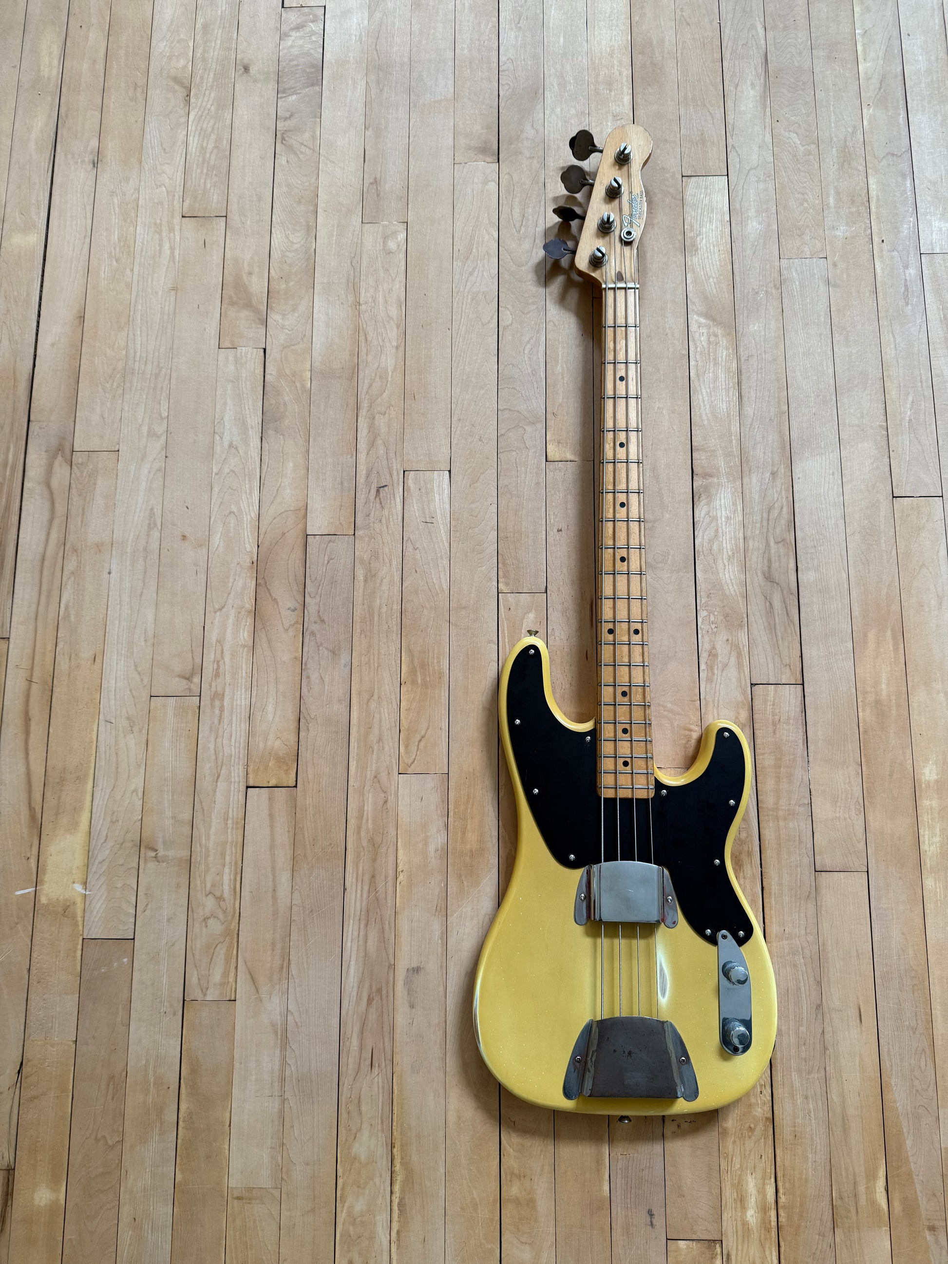 1969 Fender Telecaster Bass Guitar Blonde / Butterscotch Refinish - Vintage Bass Room