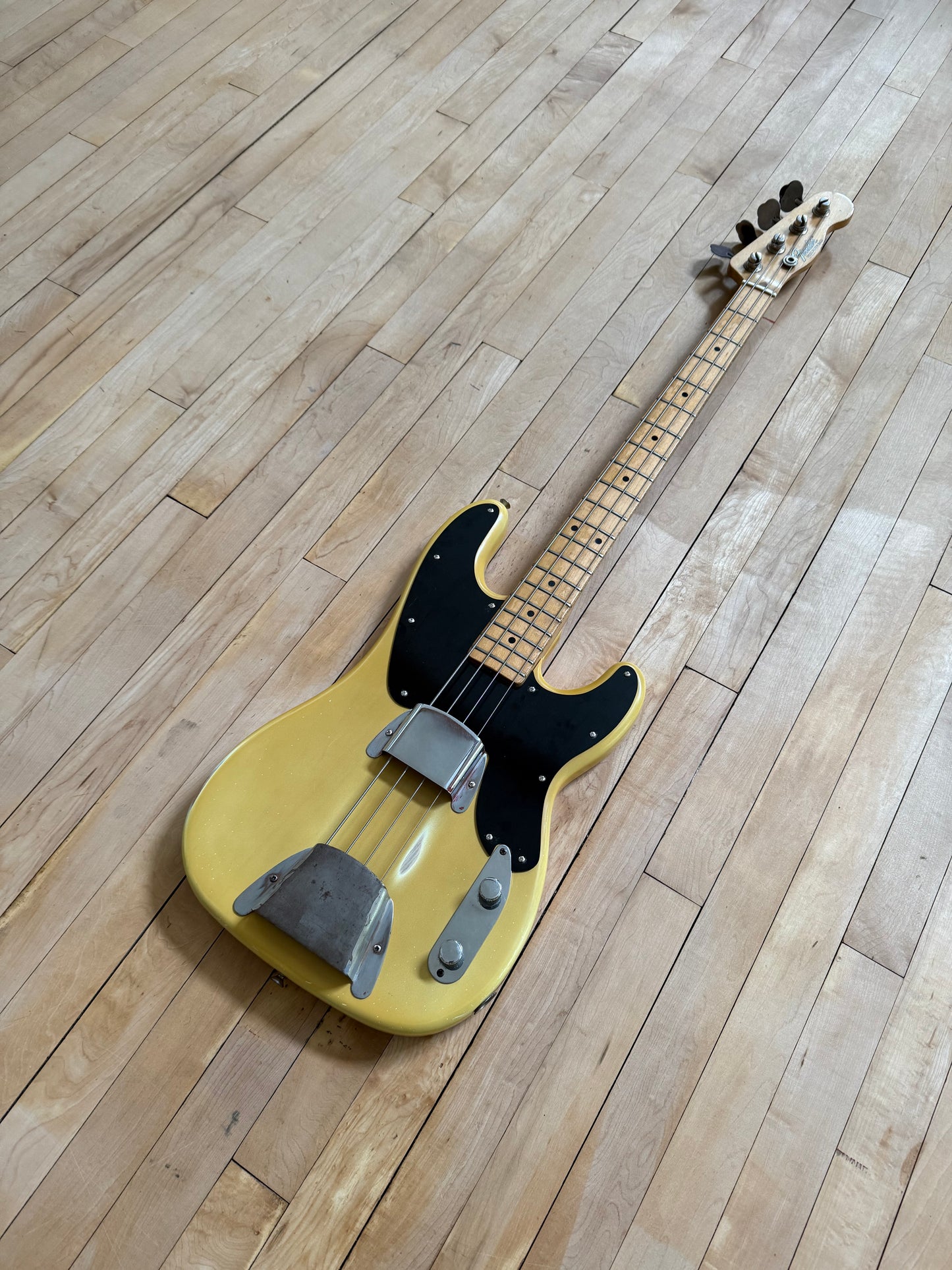 1969 Fender Telecaster Bass Guitar Blonde / Butterscotch Refinish - Vintage Bass Room