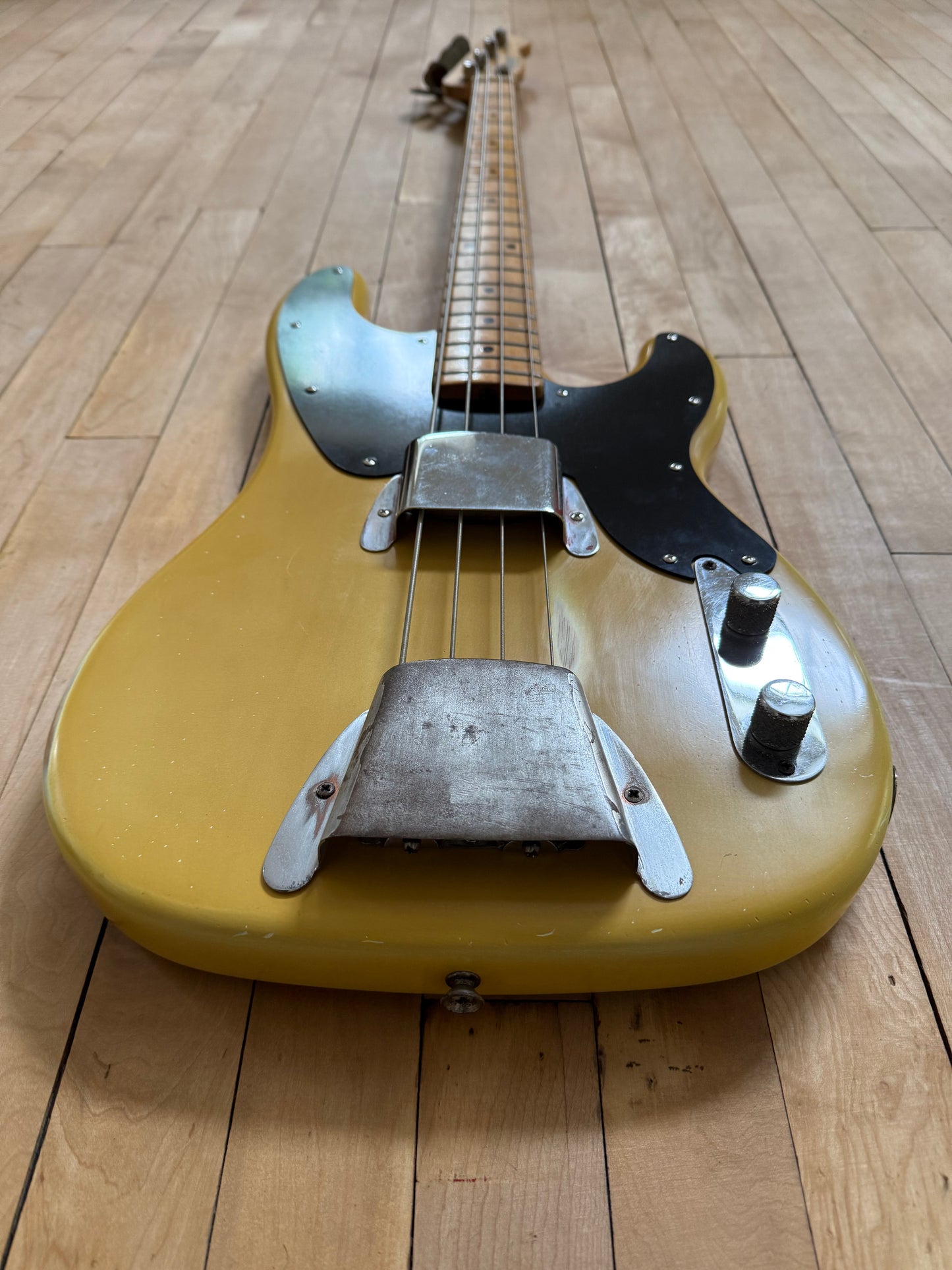 1969 Fender Telecaster Bass Guitar Blonde / Butterscotch Refinish - Vintage Bass Room