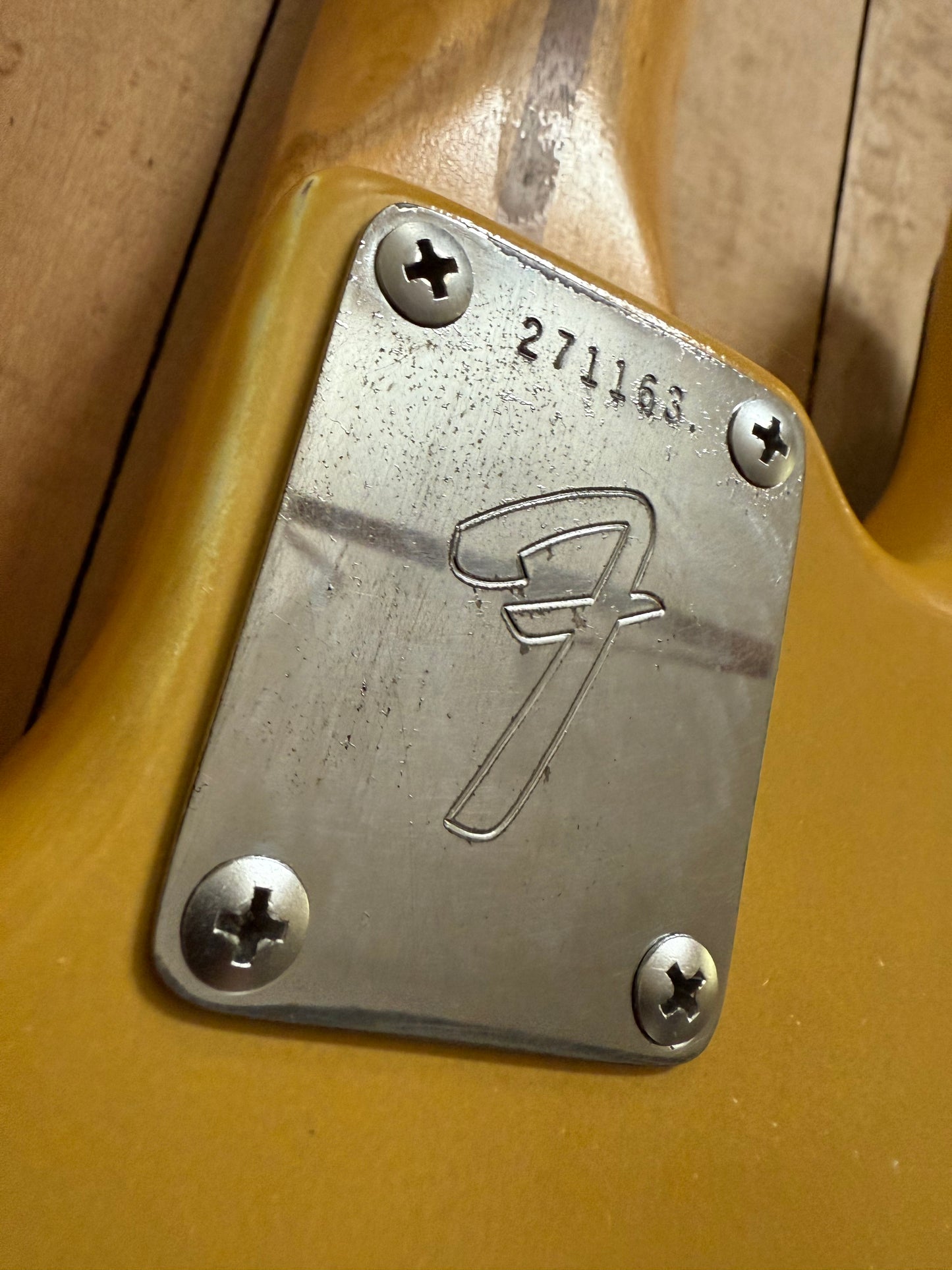 1969 Fender Telecaster Bass Guitar Blonde / Butterscotch Refinish - Vintage Bass Room