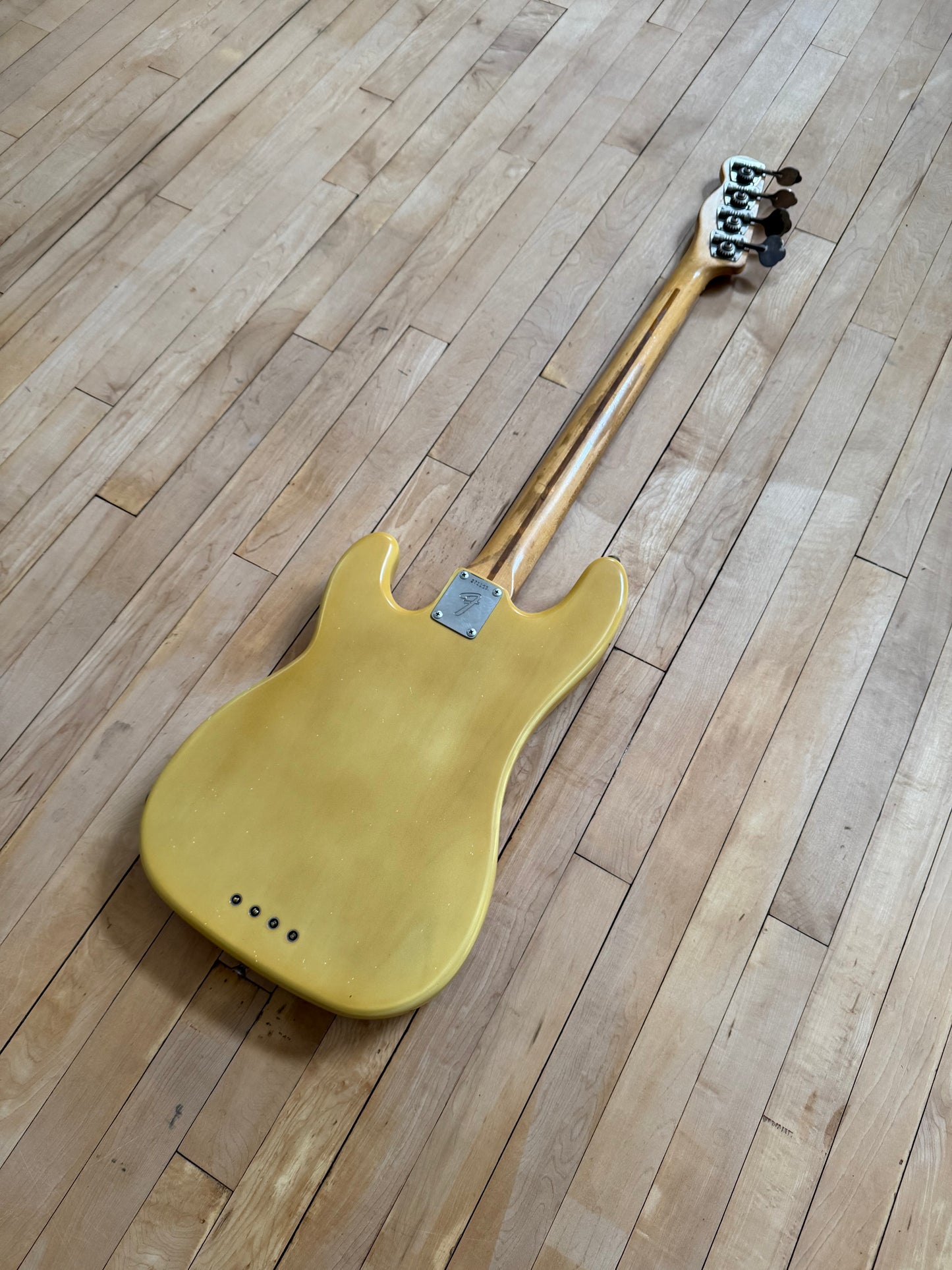 1969 Fender Telecaster Bass Guitar Blonde / Butterscotch Refinish - Vintage Bass Room