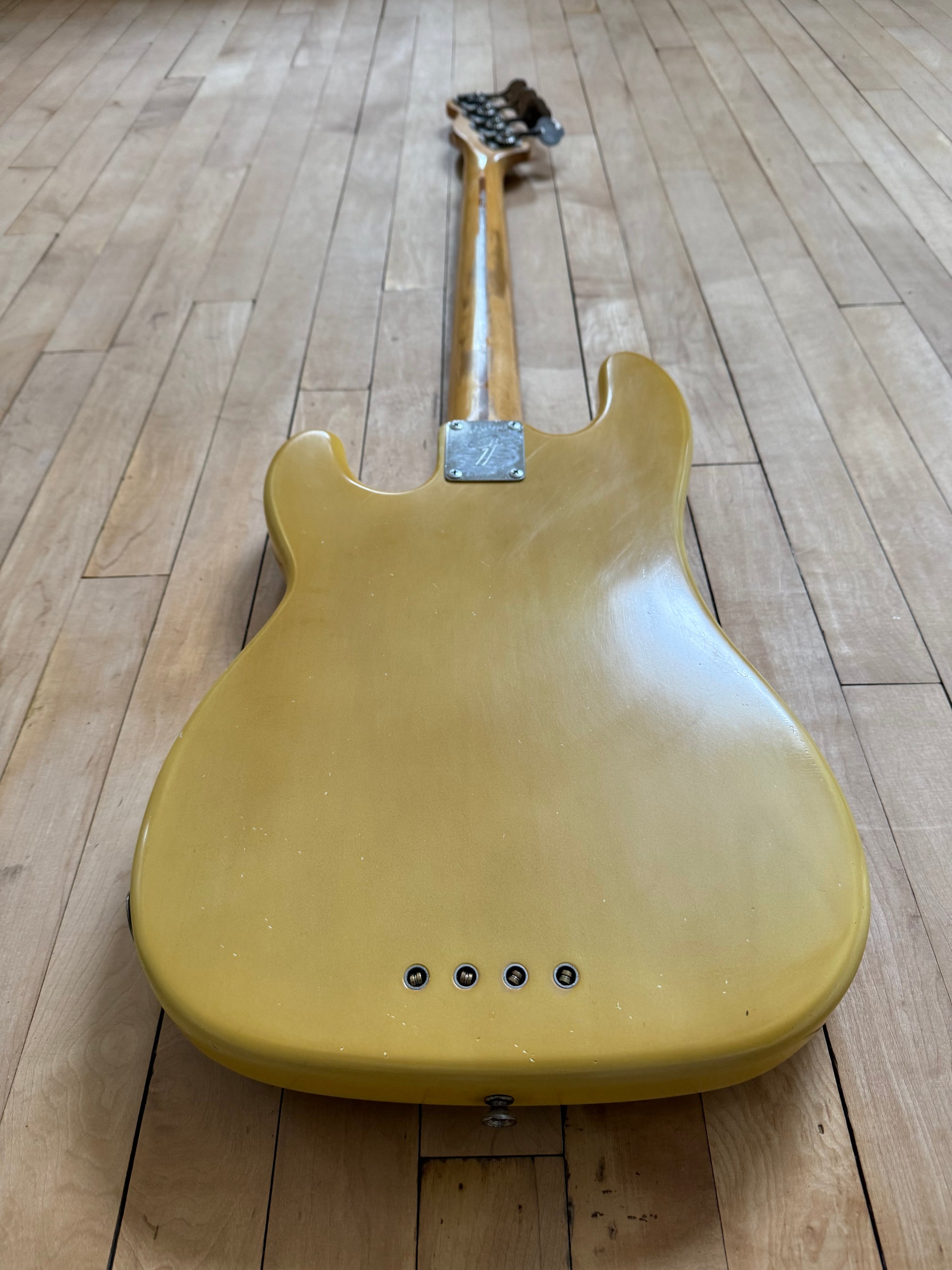 1969 Fender Telecaster Bass Guitar Blonde / Butterscotch Refinish - Vintage Bass Room