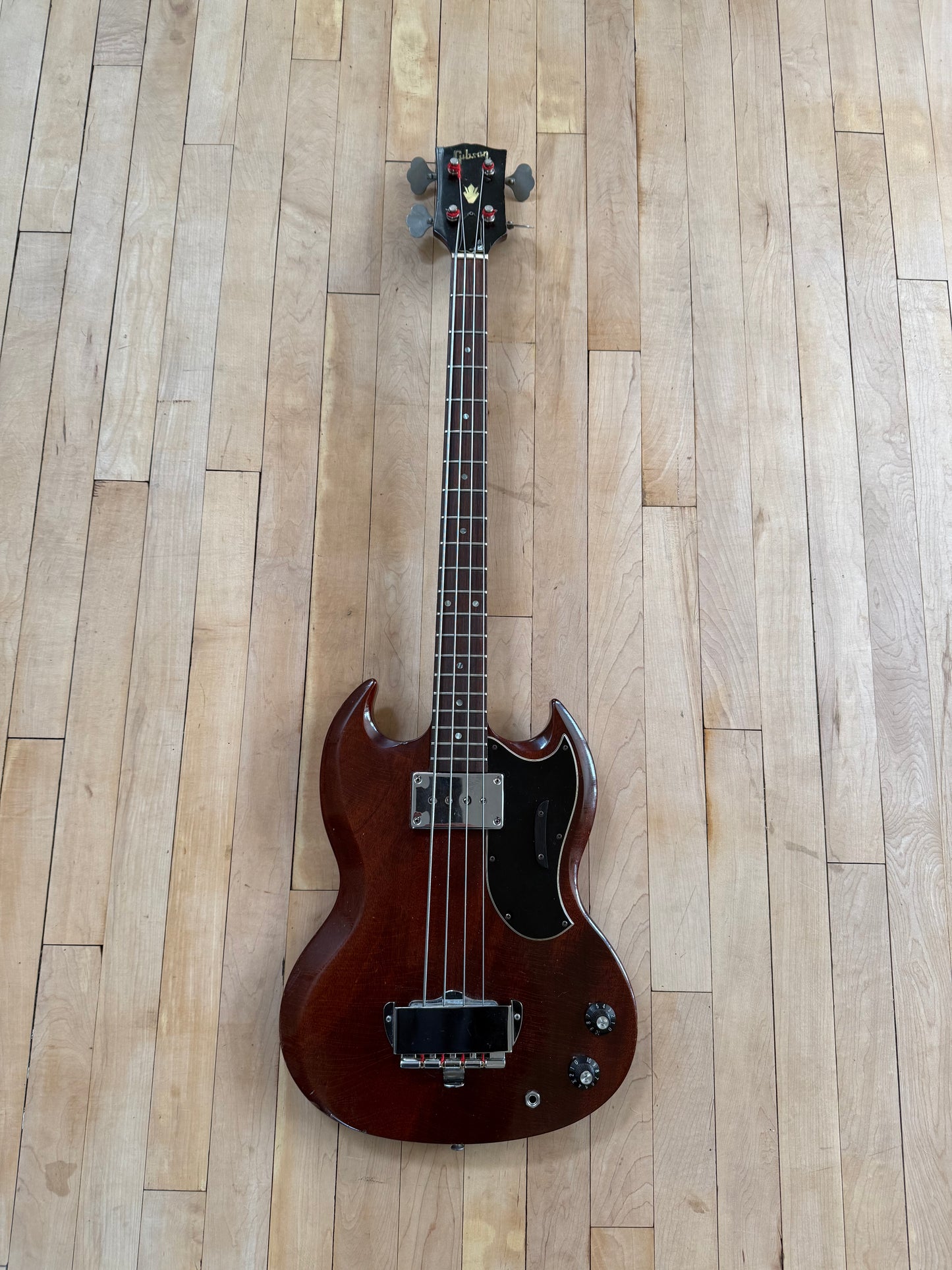 1968 Gibson EB0 Bass Guitar Mahogany - Vintage Bass Room