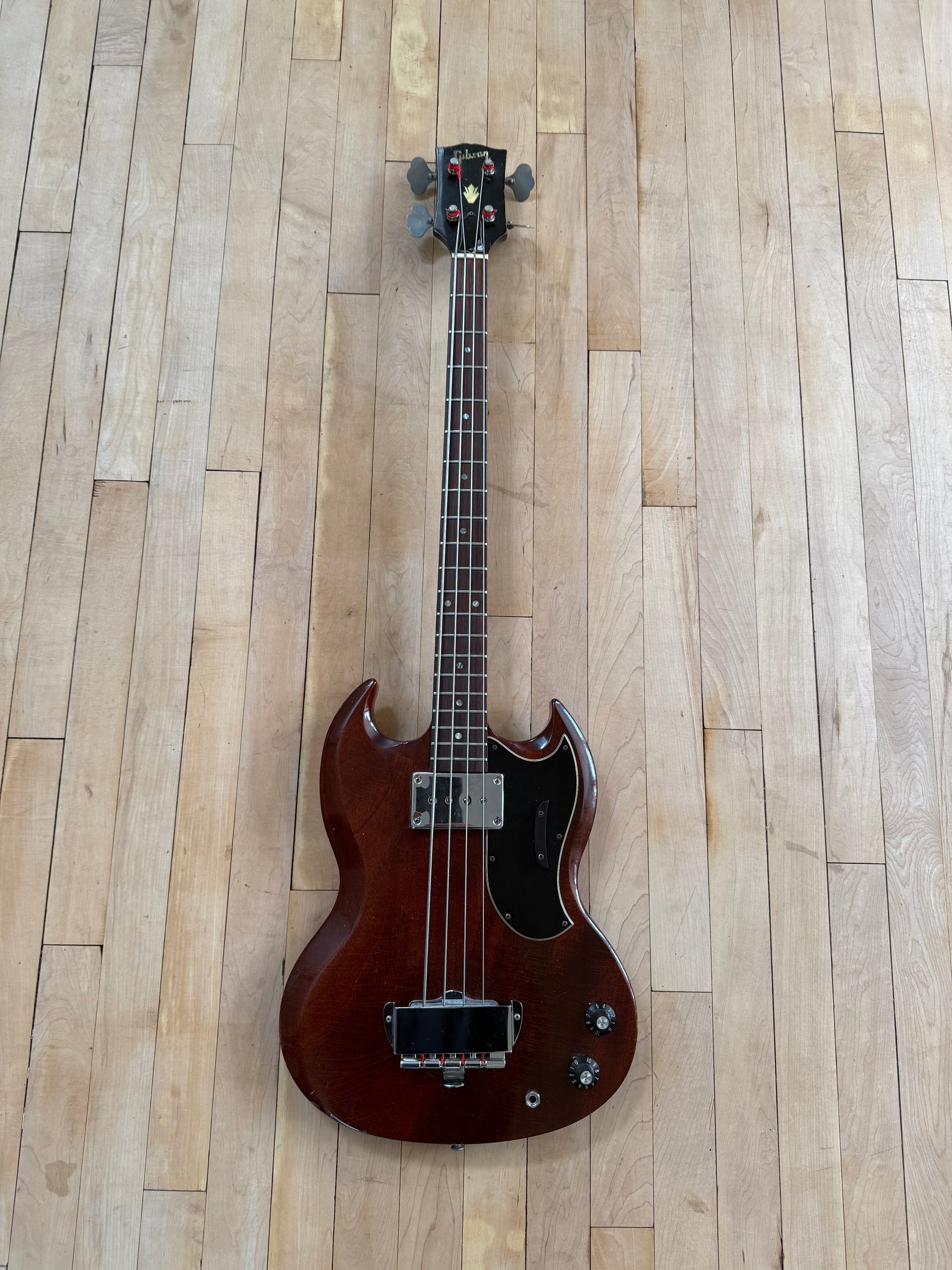 1968 Gibson EB0 Bass Guitar Mahogany - Vintage Bass Room