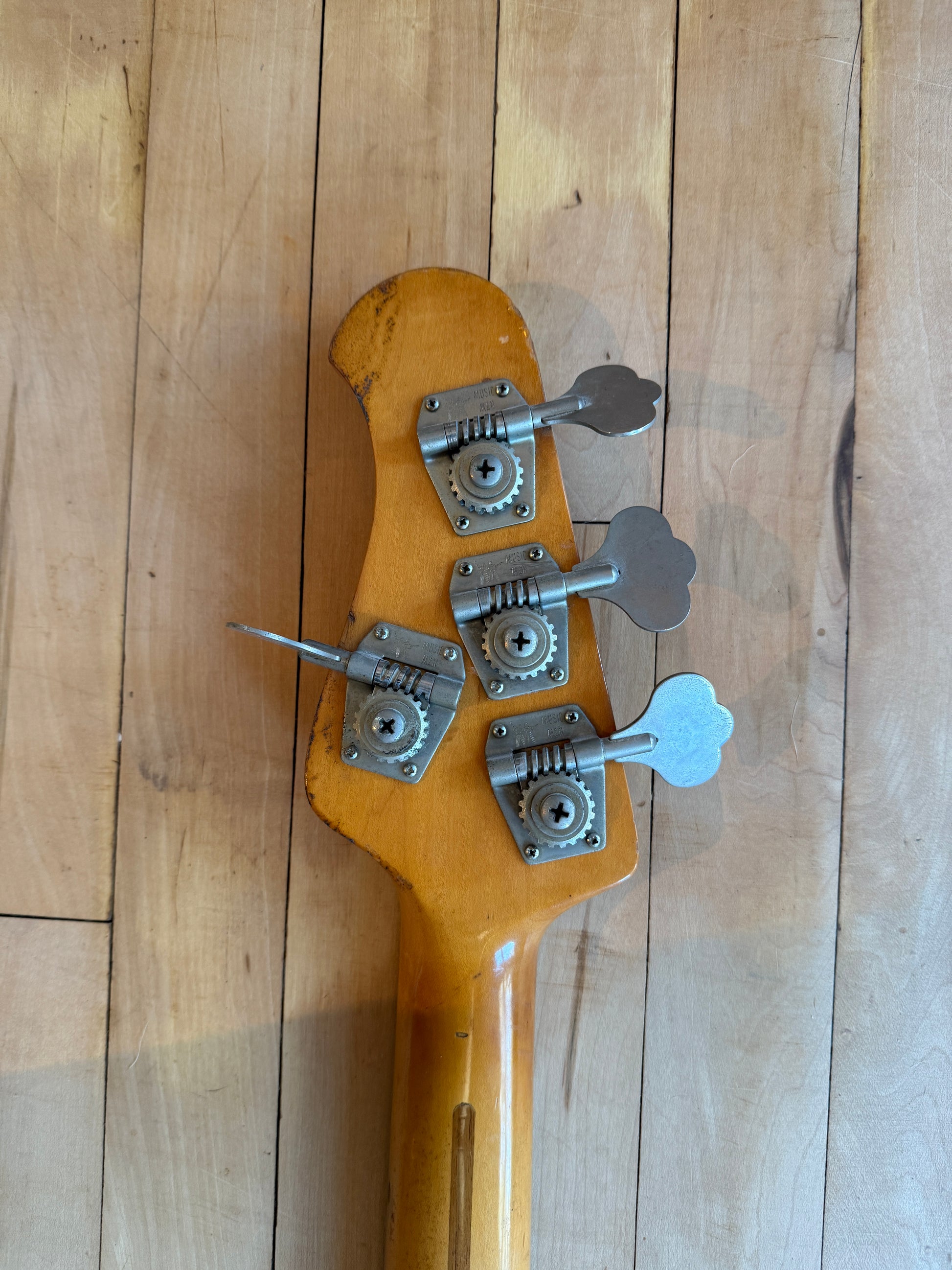 1978 Musicman Stingray Bass Guitar Black Pre EB - Vintage Bass Room