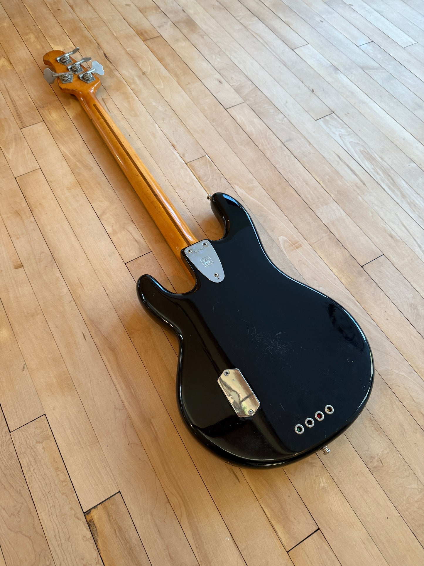 1978 Musicman Stingray Bass Guitar Black Pre EB - Vintage Bass Room
