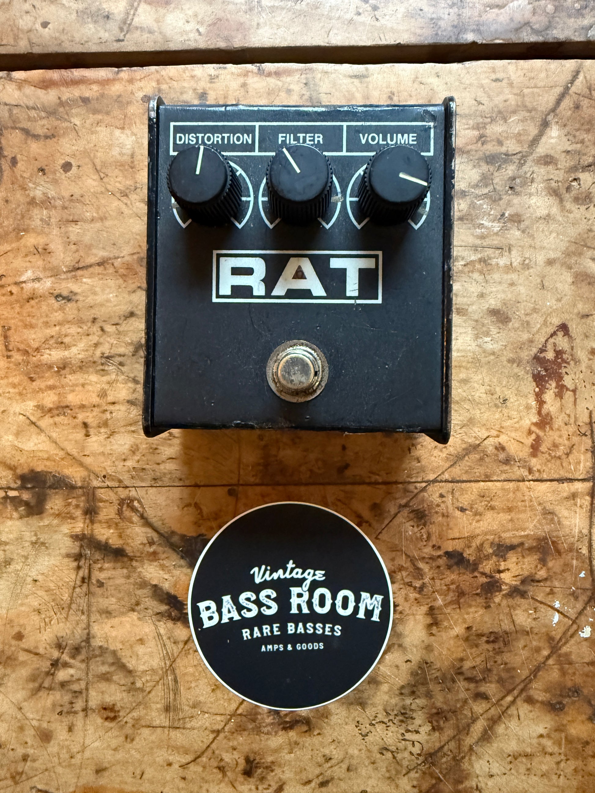 Pro Co RAT Pedal - Vintage Bass Room
