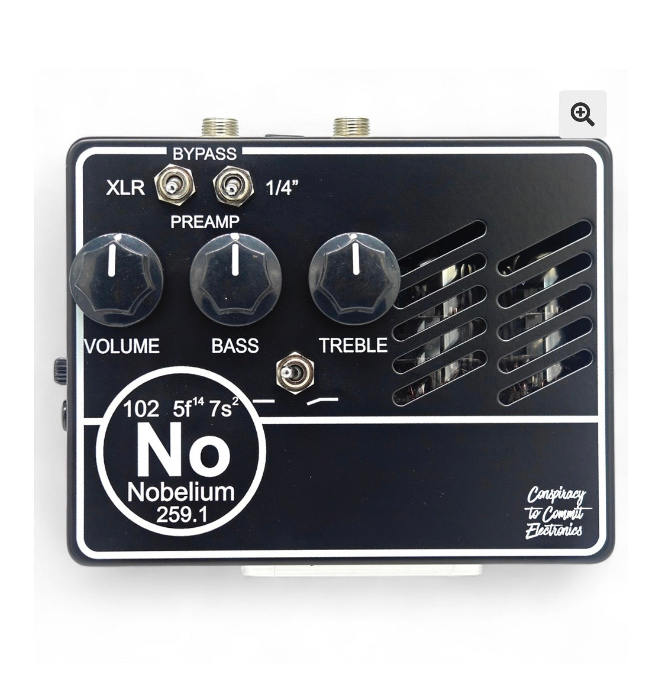 Nobelium Valve Preamp DI Pedal - Vintage Bass Room