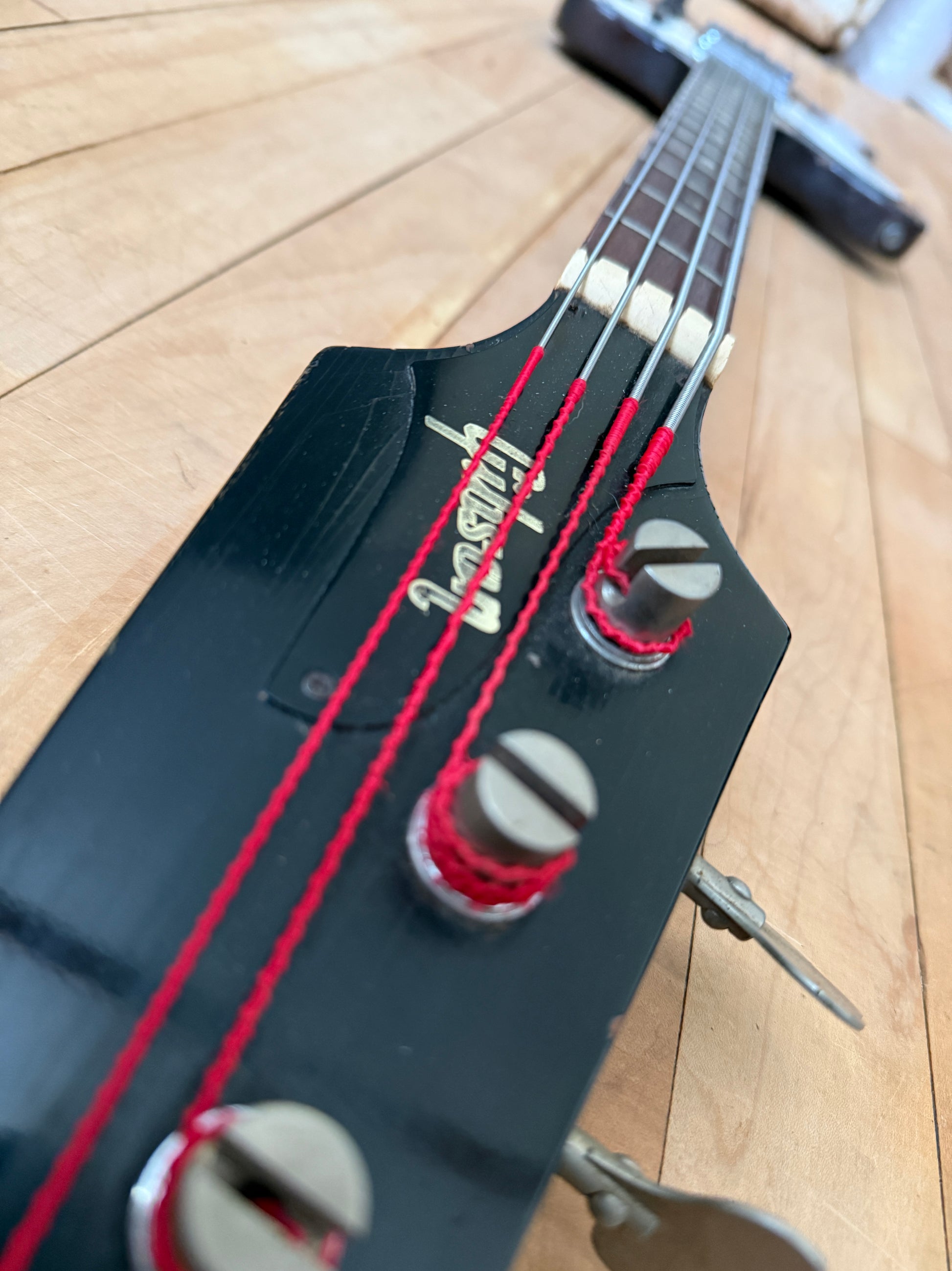 1967 Gibson Non Reverse Thunderbird Bass Guitar Dark Burst - Vintage Bass Room