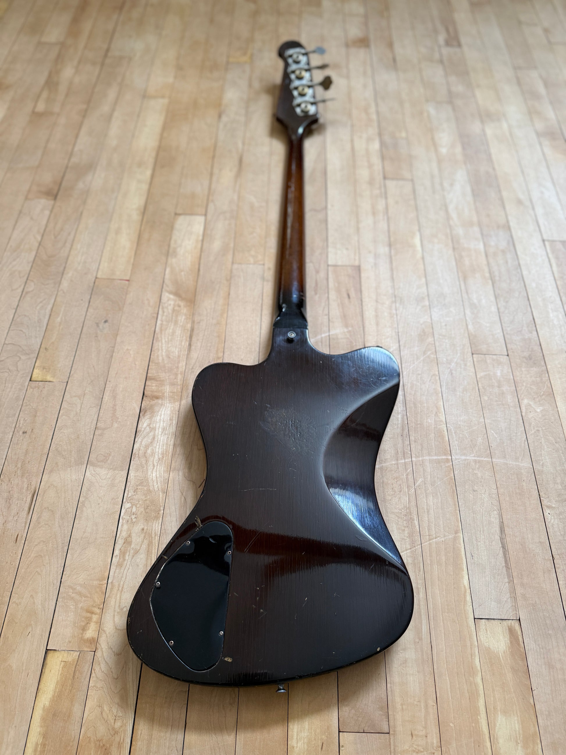 1967 Gibson Non Reverse Thunderbird Bass Guitar Dark Burst - Vintage Bass Room