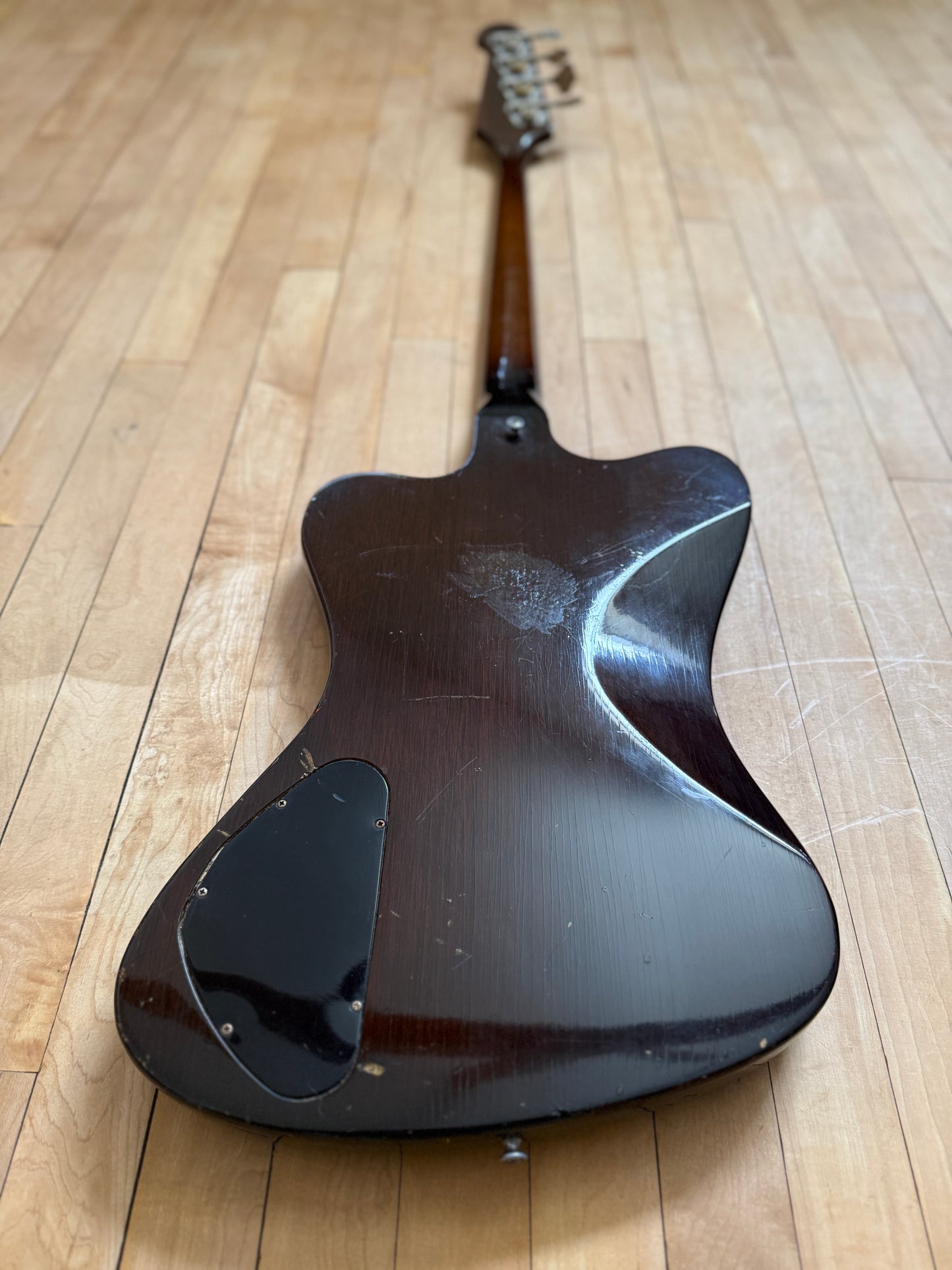 1967 Gibson Non Reverse Thunderbird Bass Guitar Dark Burst - Vintage Bass Room