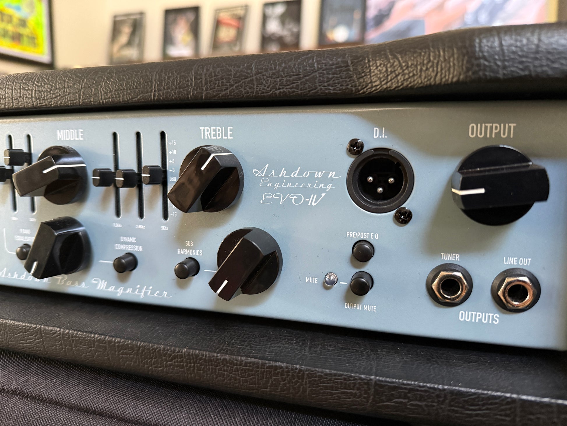 Ashdown ABM400 Signature Limited Edition Bass Amp No.23 of 25 - Vintage Bass Room