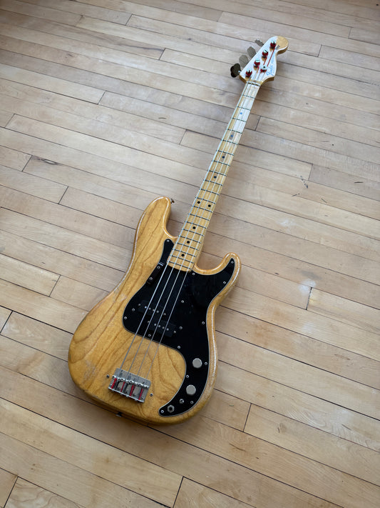 1978 Fender Precision Bass Guitar Natural