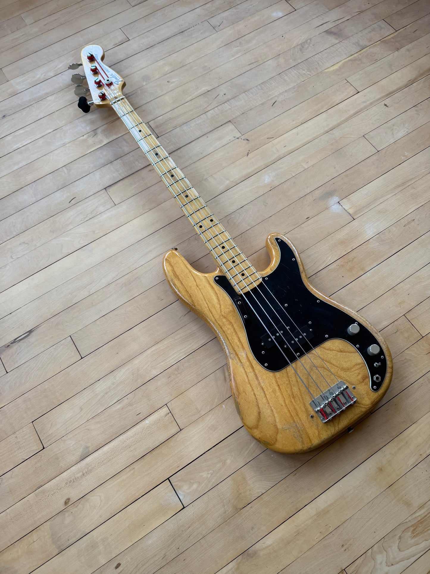 1978 Fender Precision Bass Guitar Natural