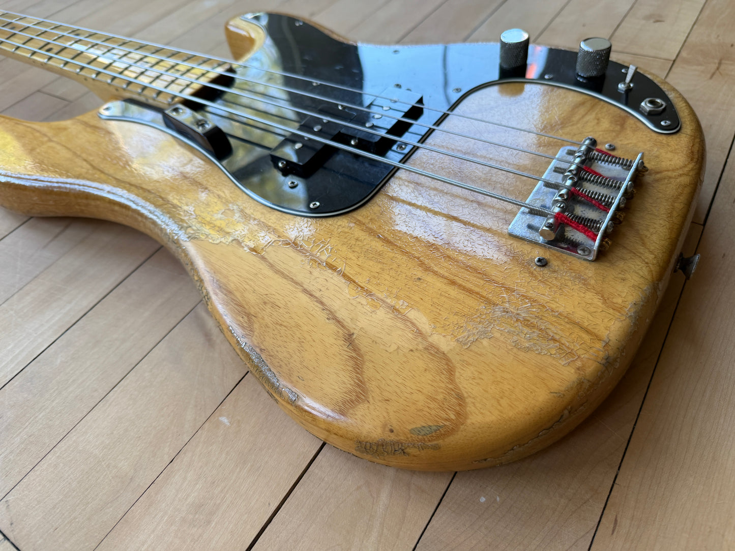 1978 Fender Precision Bass Guitar Natural