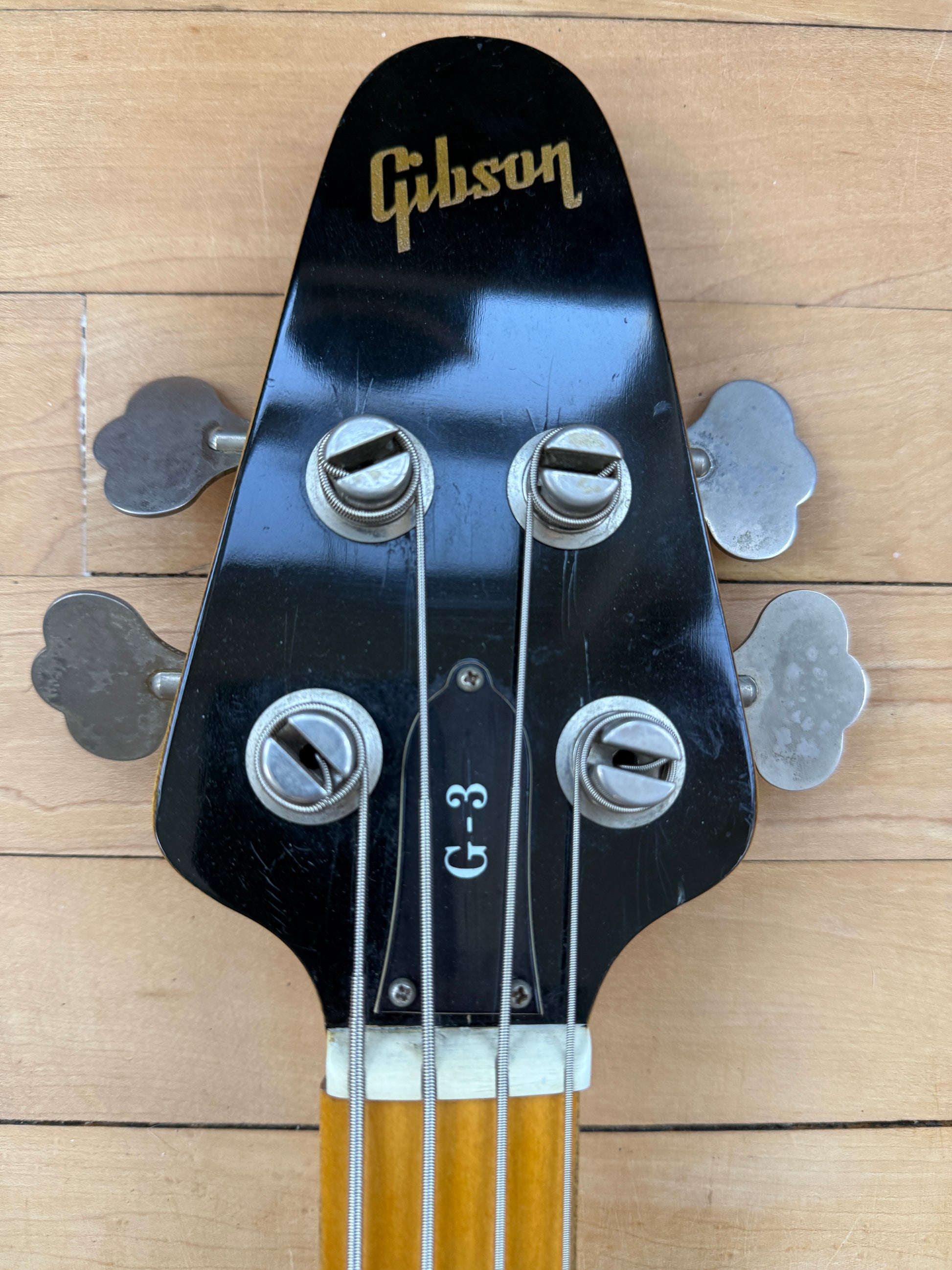 1978 Gibson G3 Bass Guitar Sunburst - Vintage Bass Room