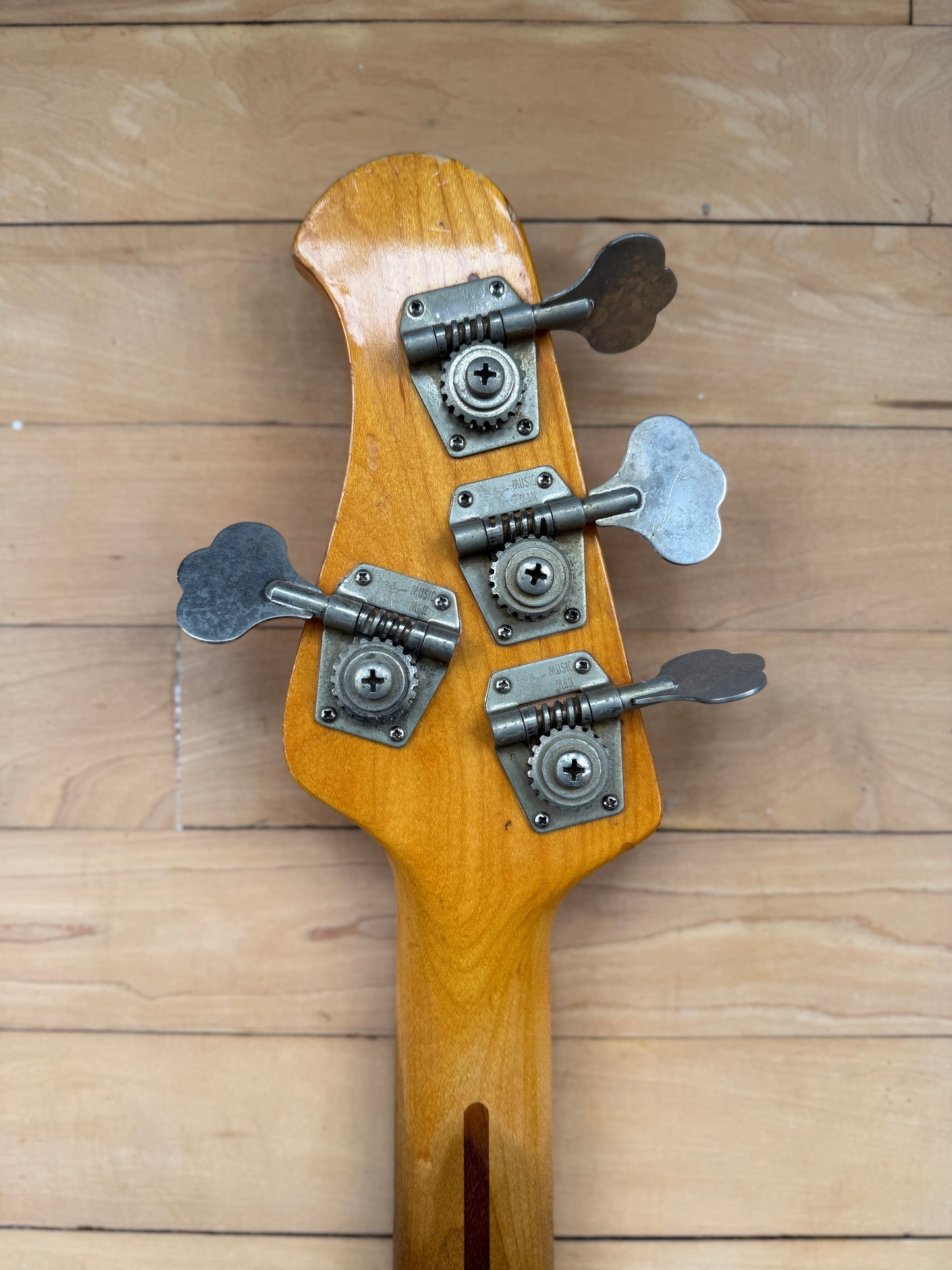 1978 Musicman Stingray Bass Guitar Mocha - Vintage Bass Room