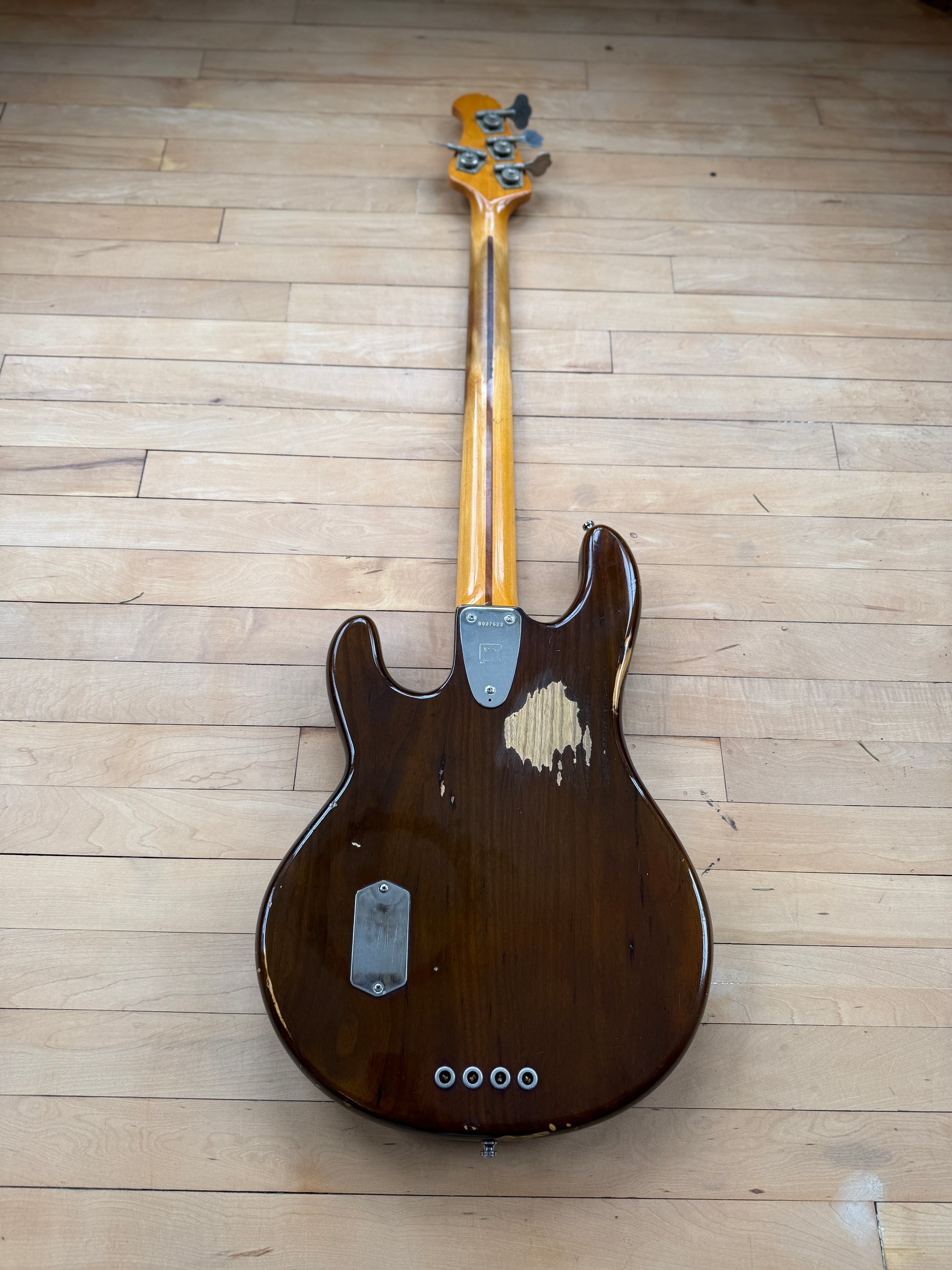 1978 Musicman Stingray Bass Guitar Mocha - Vintage Bass Room