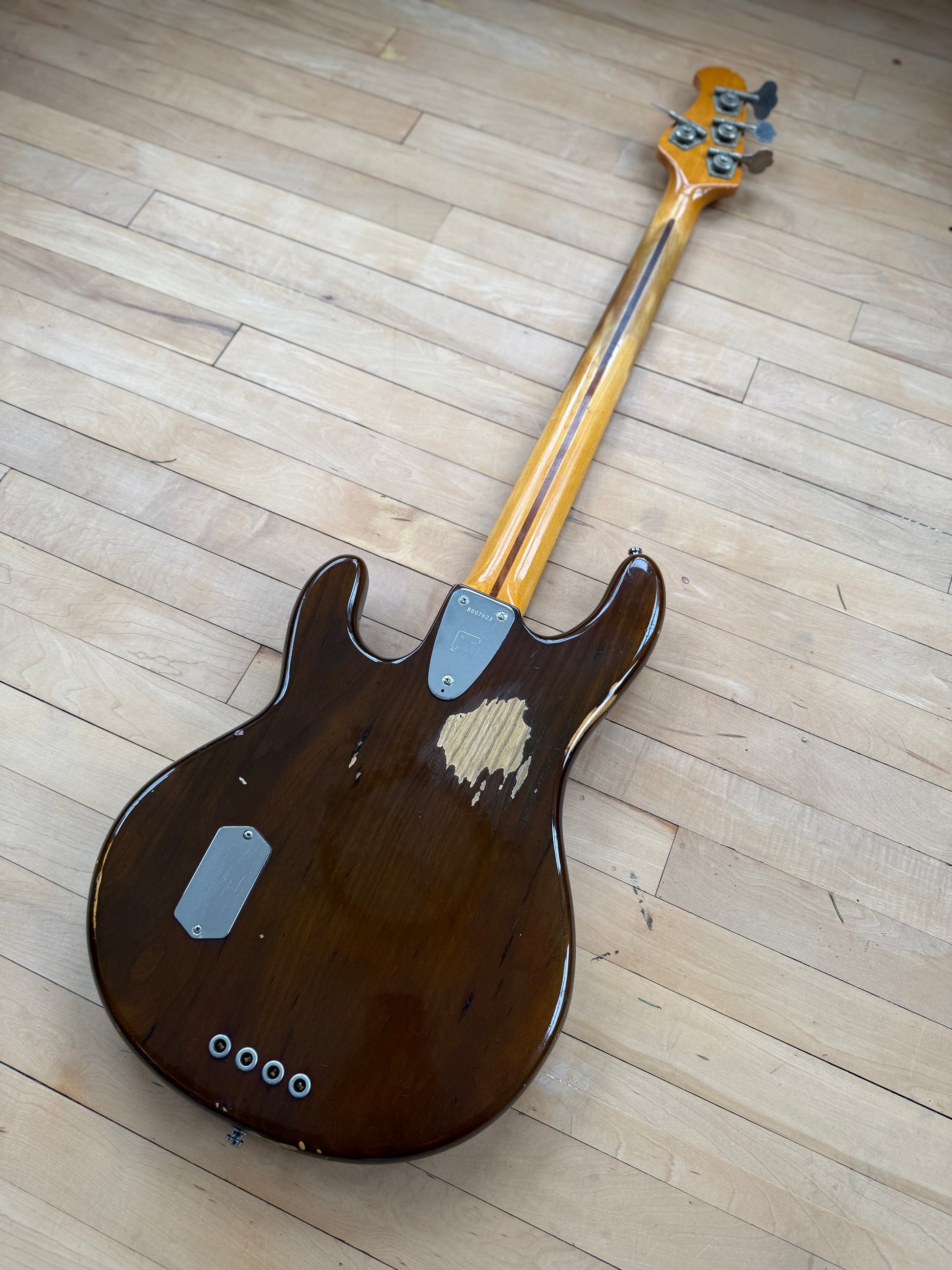 1978 Musicman Stingray Bass Guitar Mocha - Vintage Bass Room