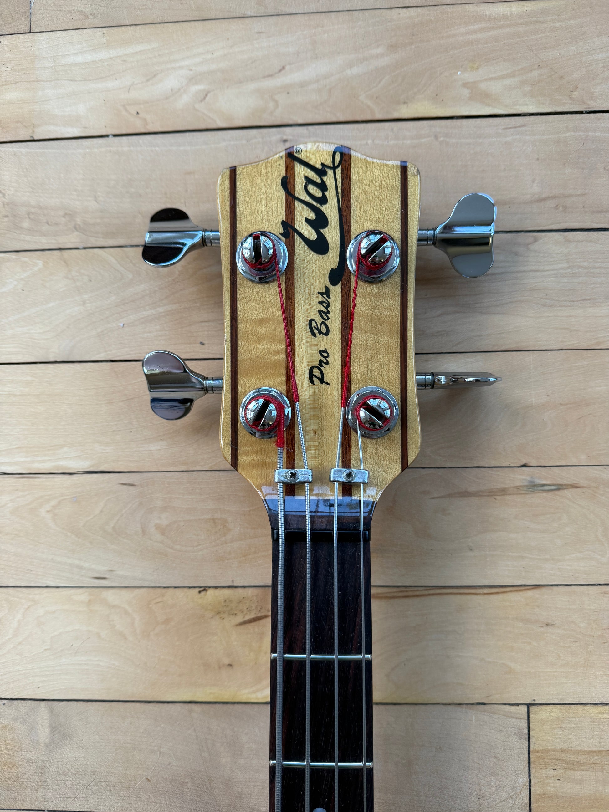 1979 Wal Pro 1E Bass Guitar in Cherry Red - Vintage Bass Room