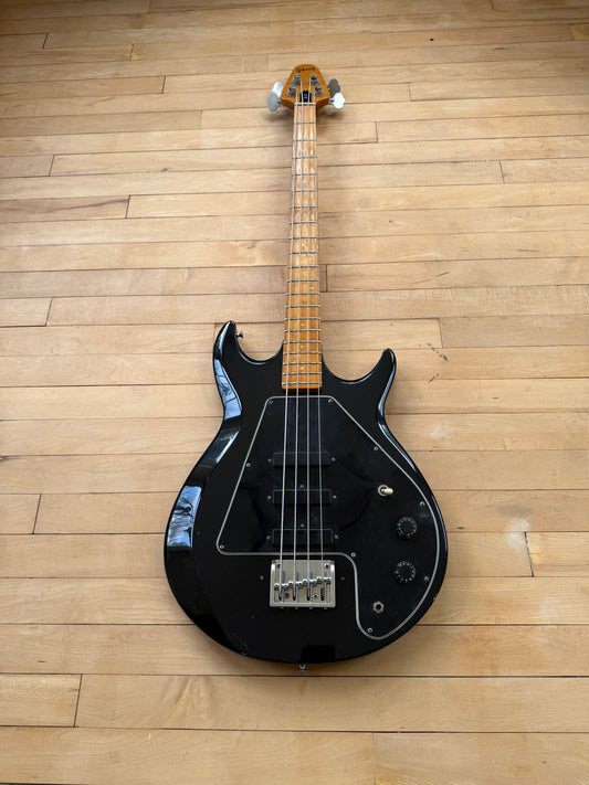 1976 Gibson G3 Grabber Bass Guitar Black - Vintage Bass Room