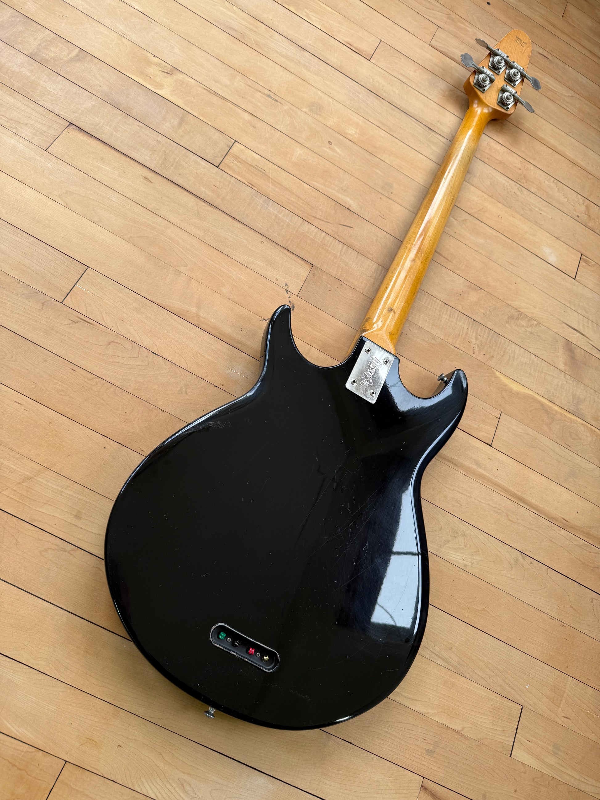 1976 Gibson G3 Grabber Bass Guitar Black - Vintage Bass Room
