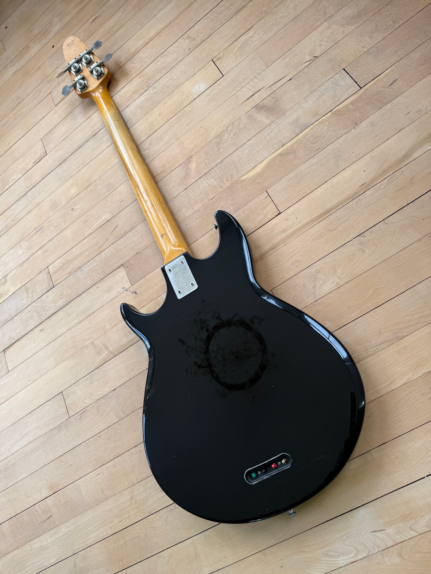 1976 Gibson G3 Grabber Bass Guitar Black - Vintage Bass Room