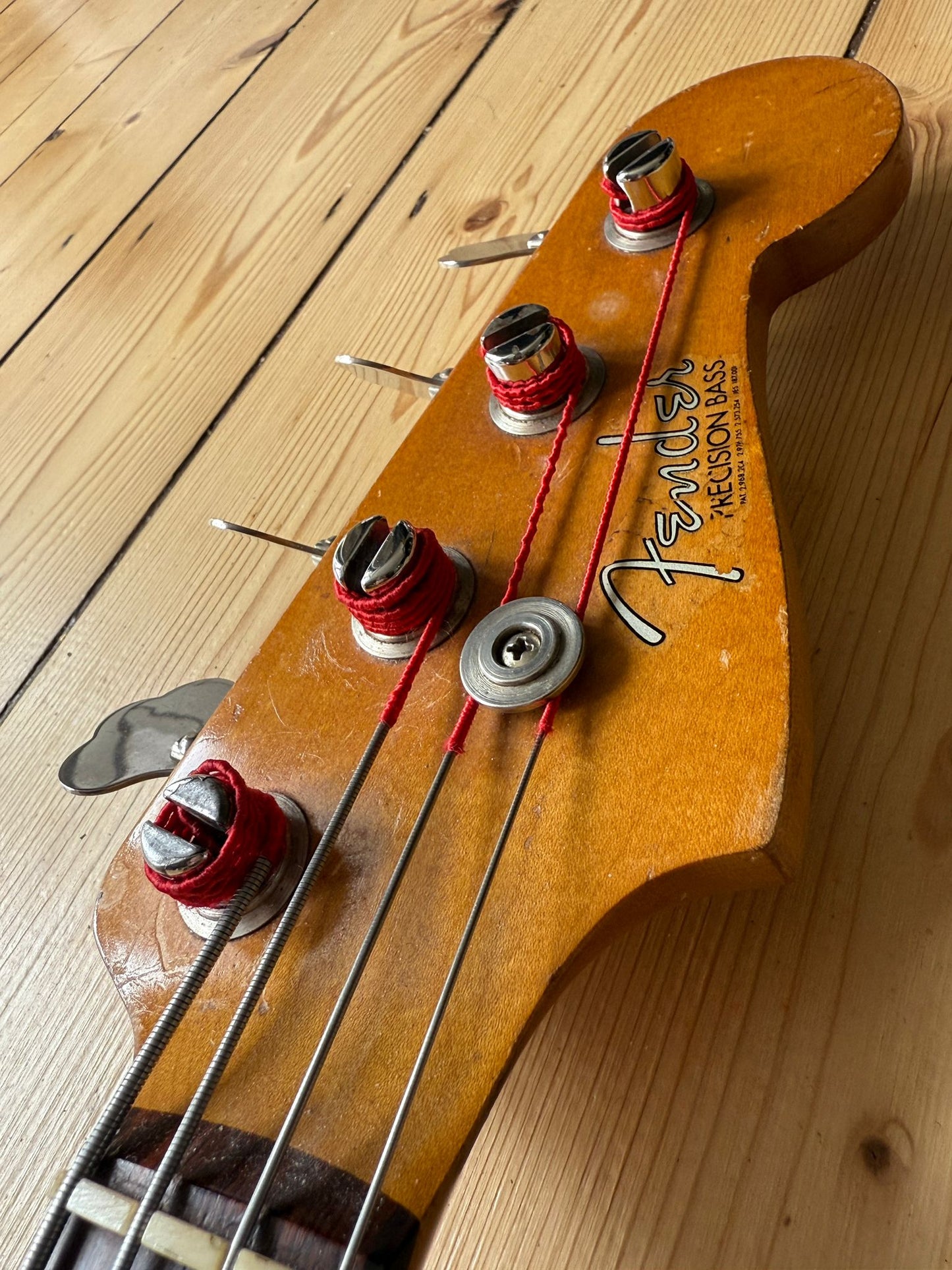 1962 Fender Precision Bass Guitar Olympic White - Vintage Bass Room