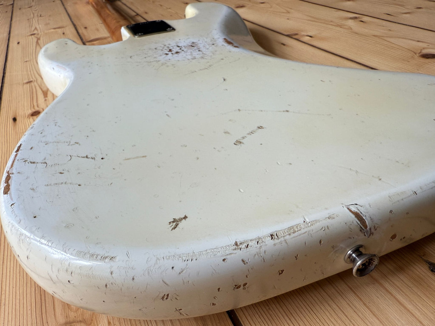 1962 Fender Precision Bass Guitar Olympic White - Vintage Bass Room