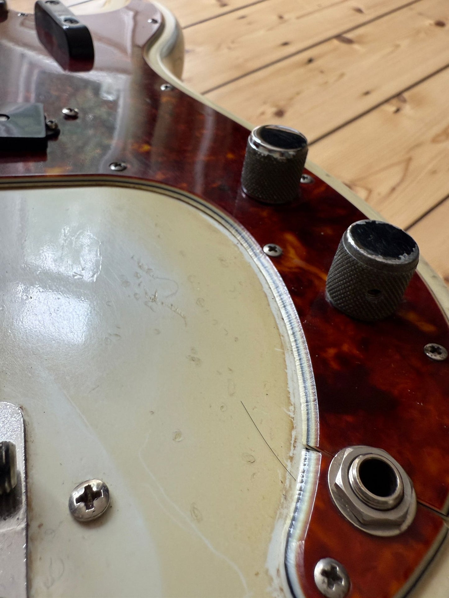 1962 Fender Precision Bass Guitar Olympic White - Vintage Bass Room