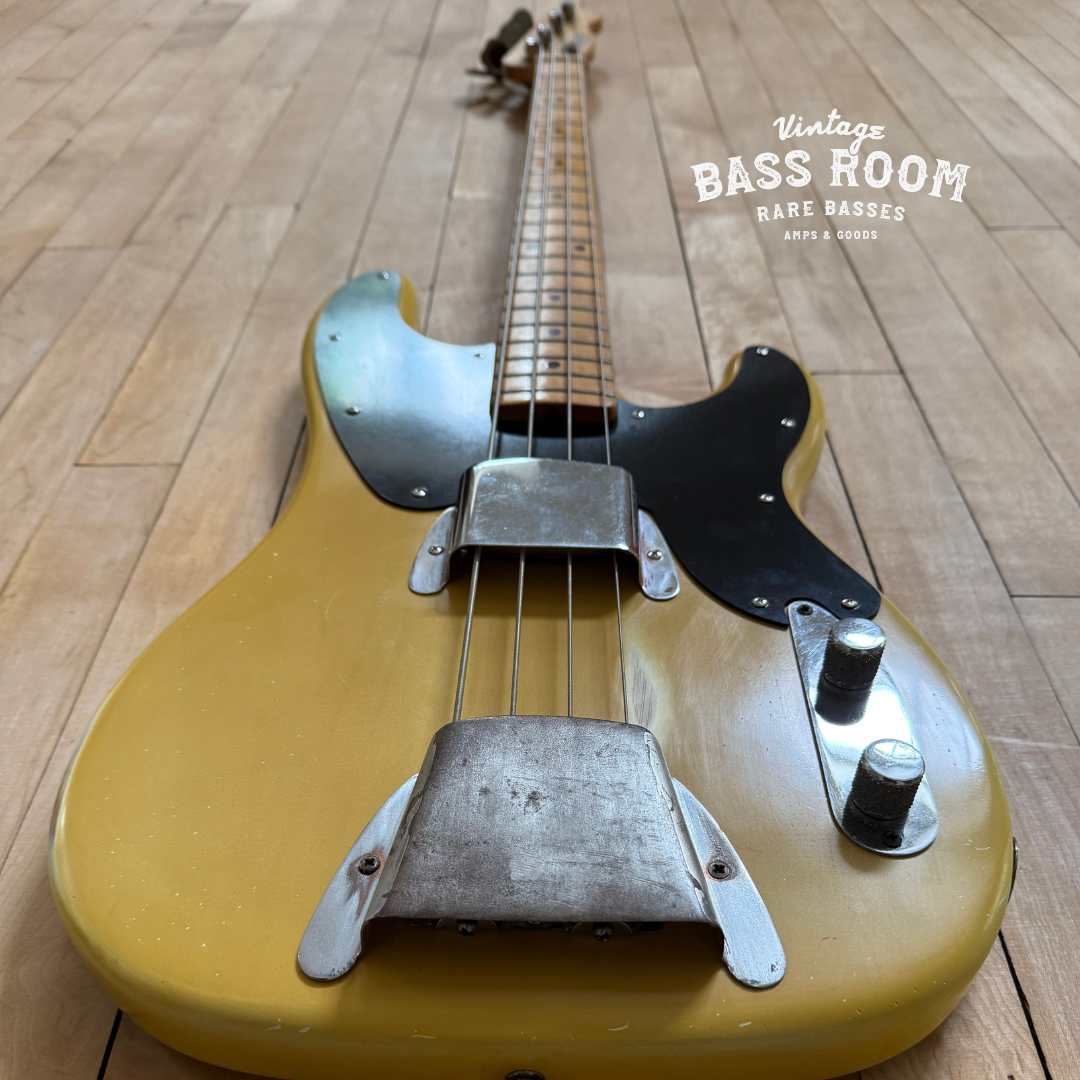 1969 Fender Telecaster Bass Guitar Blonde / Butterscotch Refinish - Vintage Bass Room
